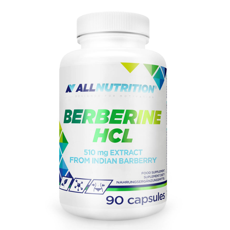 Berberin HCl (90 Kapseln, 500mg)