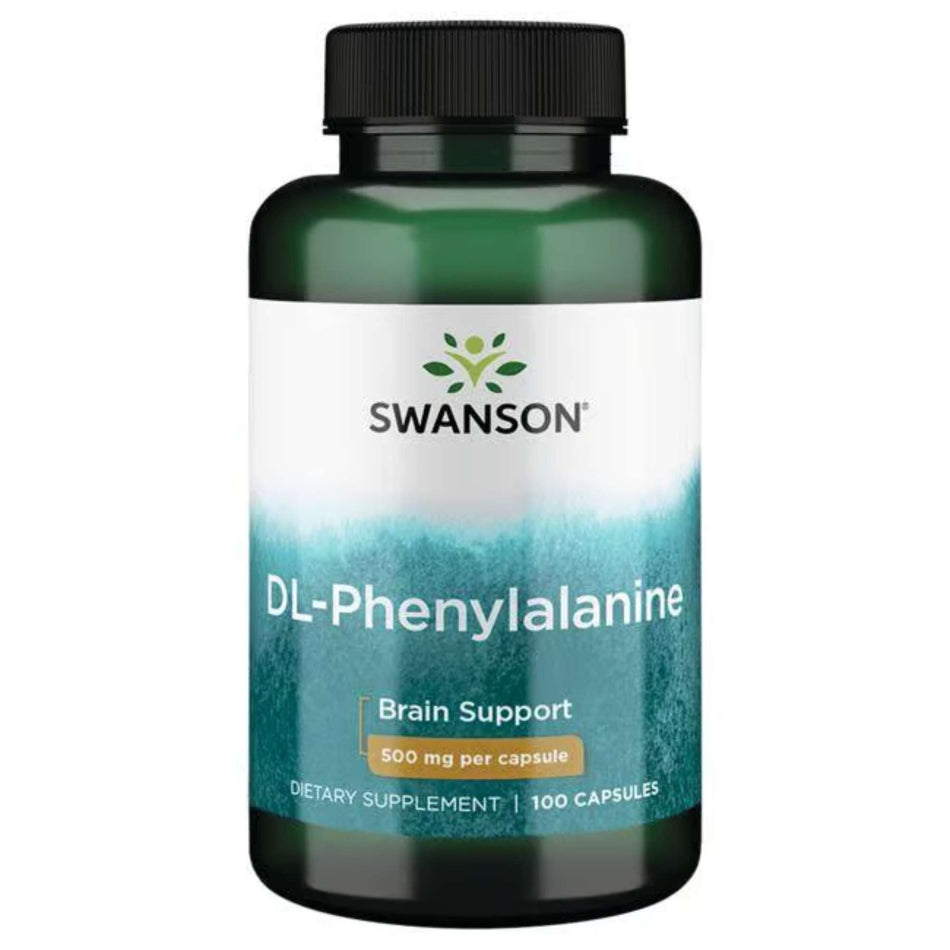 DL-Phenylalanin (100 kapslar, 500mg)