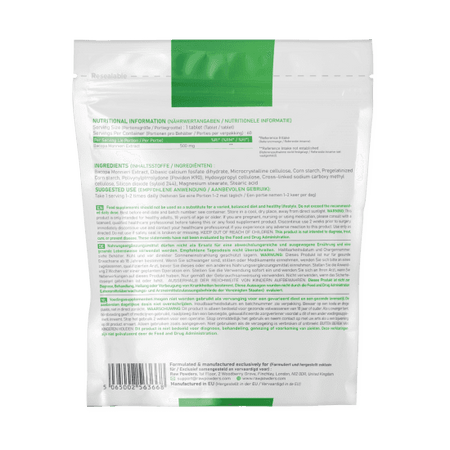 RW1083 - Bacopa Monnieri (60 Tabs, 500mg) - label