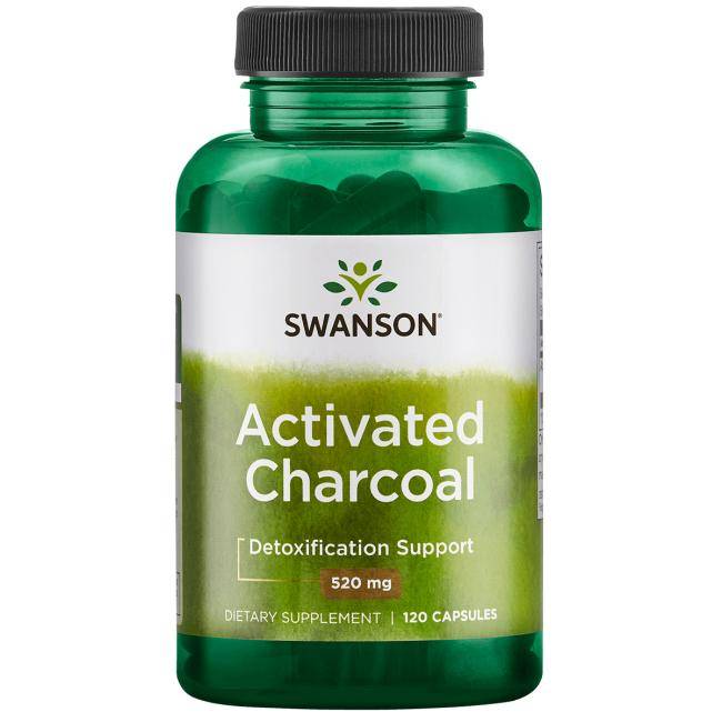 vitanetshop - SW1355 - Activated Charcoal (120 Caps, 260mg) - 1