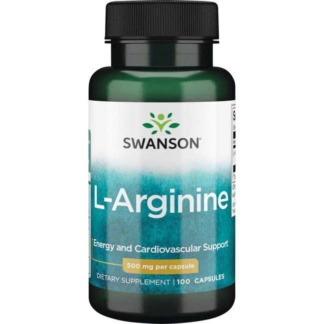 vitanetshop - SW852 - L-Arginine (100 Caps, 500mg) - 1